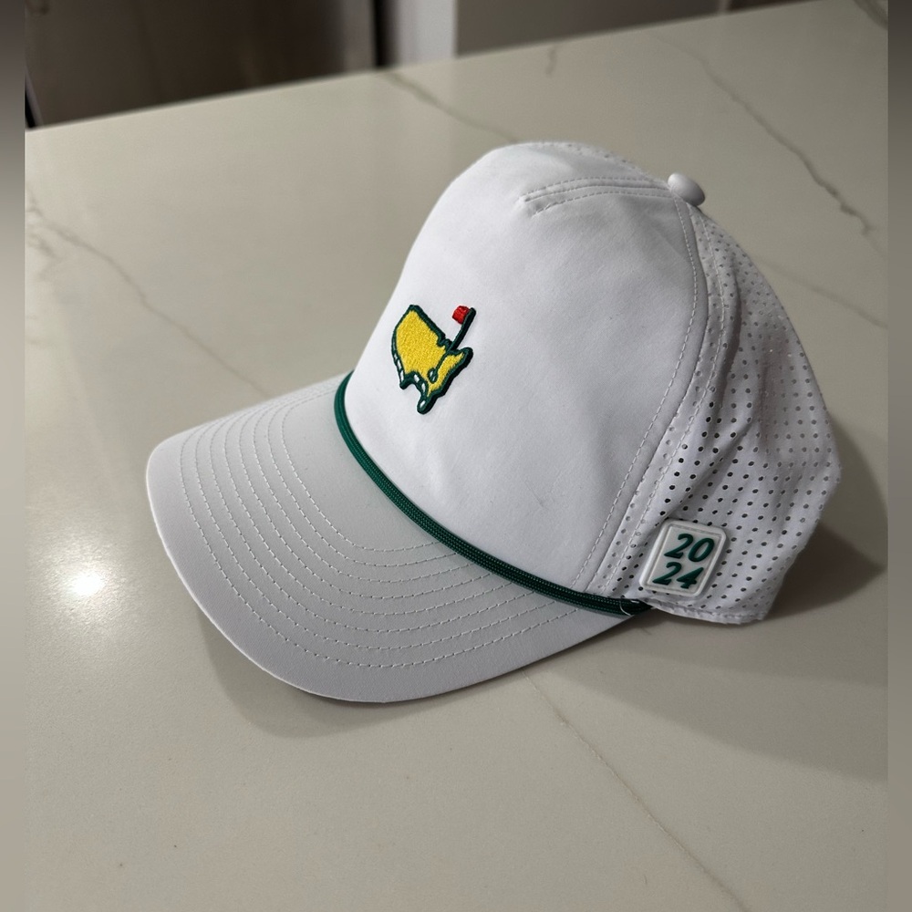 2024 Masters Dated Tech Logo Rope - Color White; Unisex fit
